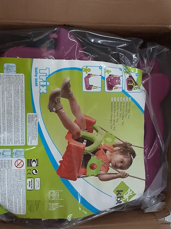 BOXED BABY SEAT TRIX , PURPLE 