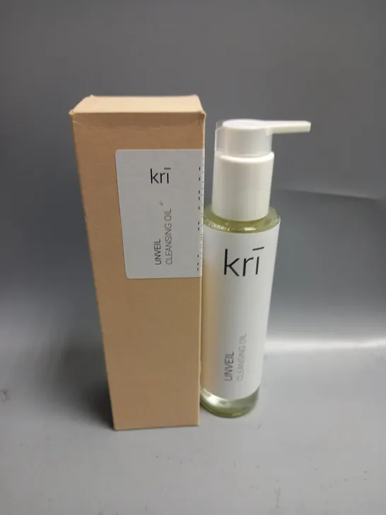 BOXED UNVEIL KRI CLEANSING OIL 100ML