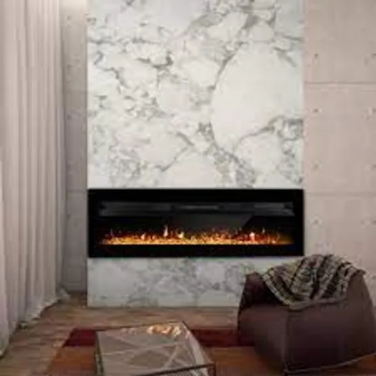 BOXED EULAH RECESSED WALL MOUNTED ELECTRIC FIRE SUITE