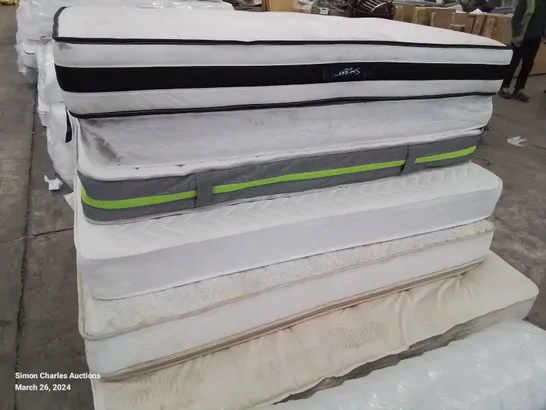 LOT OF 6 ASSORTED MATTRESSES - VARIOUS SIZES