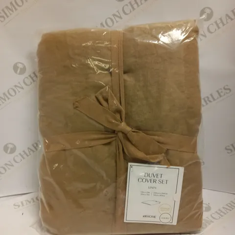 SEALED H&M PREMIUM QUALITY LINEN DUVET COVER SET - DOUBLE 