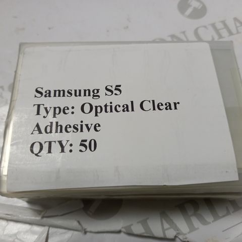 100 PCS SAMSUNG S5 OPTICAL CLEAR ADHESIVE