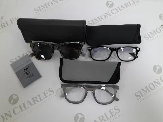 BOXED HUMMINGBIRD POLARISED SUNGLASSES & READER 3PC SET