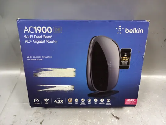 BOXED BELKIN AC1900 WI-FI ROUTER