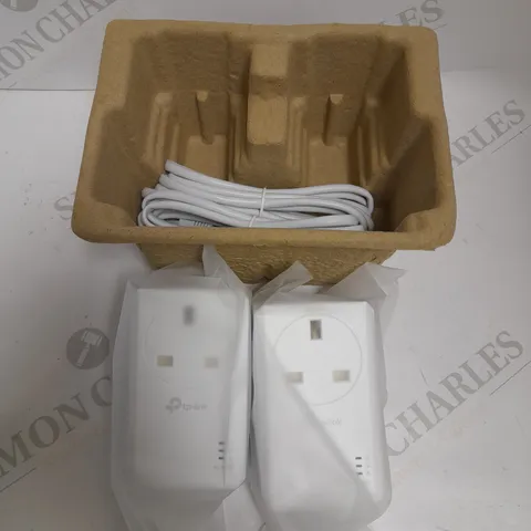 TP-LINK PASSTHROUGH POWERLINE STARTER KIT 