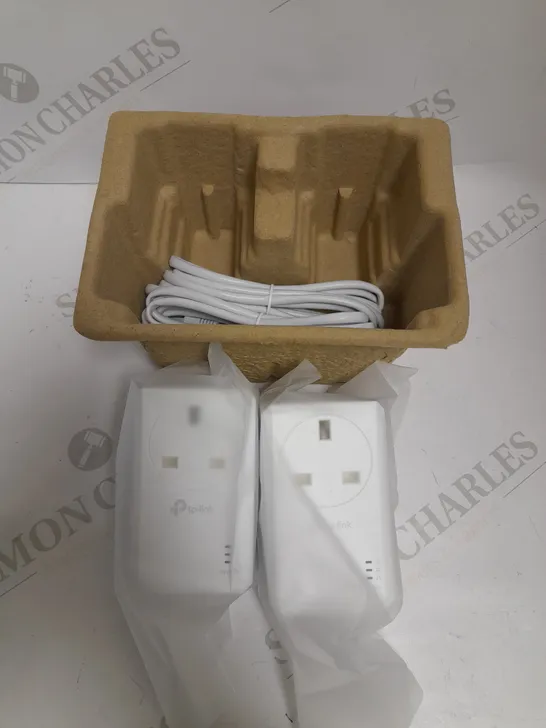 TP-LINK PASSTHROUGH POWERLINE STARTER KIT 