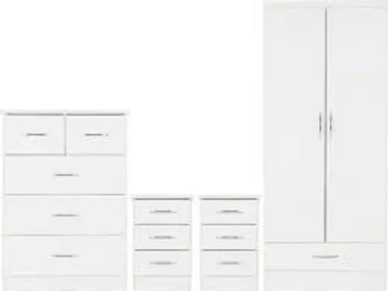 NEVADA 4 PIECE BEDROOM SET (PARTS ONLY)