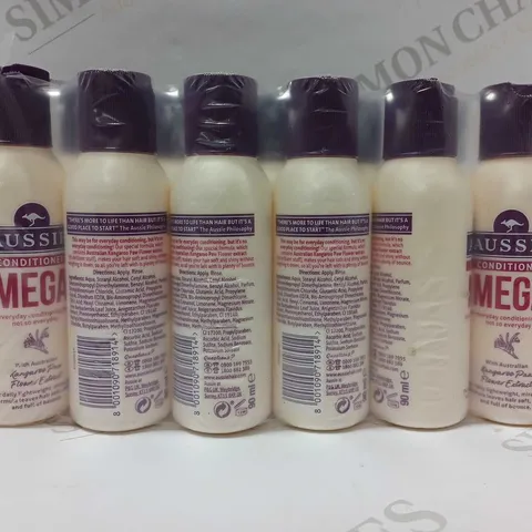 LOT OF APPROX 12 X 90ML AUSSIE MEGA CONDITIONER