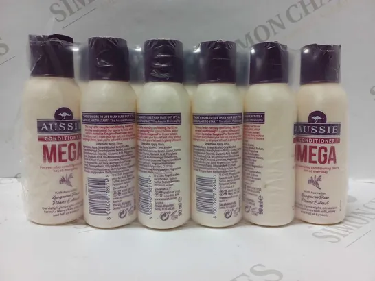 LOT OF APPROX 12 X 90ML AUSSIE MEGA CONDITIONER