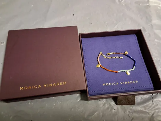 MONICA VINADERLEAF THEMED BRACELET