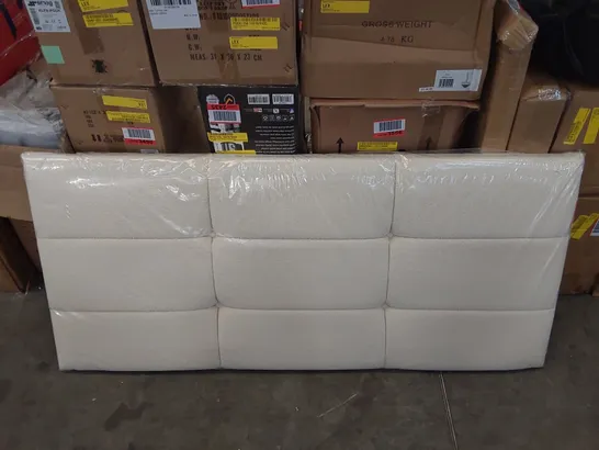 BAGGED LLSEMARIE DOUBLE UPHOLSTERED HEADBOARD 