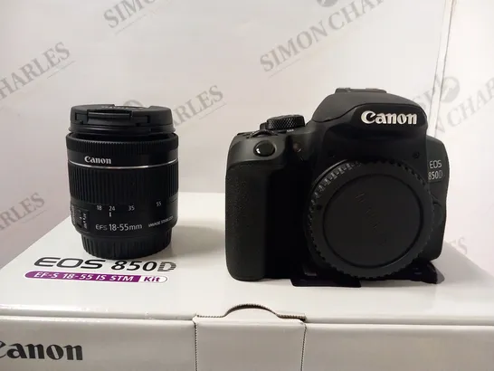 BOXED CANON EOS 850D EF-S 18-55 IS STM KIT 