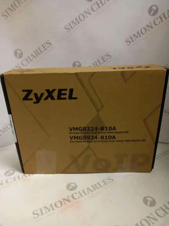 BOXED ZYXEL WIRELESS ROUTER SET