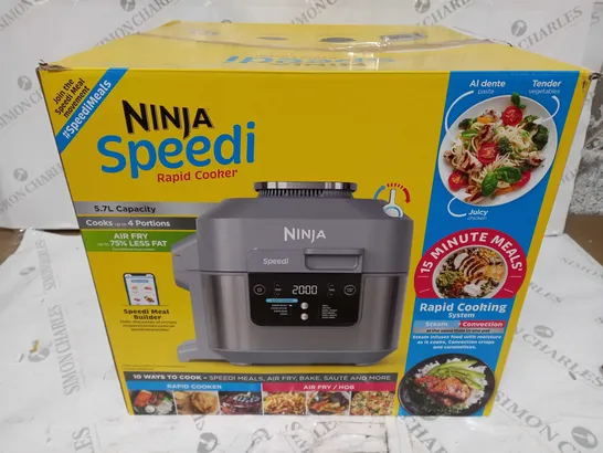 BOXED OUTLET NINJA SPEEDI 10 IN 1 5.7L RAPID-COOKER & AIR FRYER