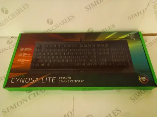 BRAND NEW BOXED RAZER CYNOSA LITE ESSENTIAL GAMING KEYBOARD