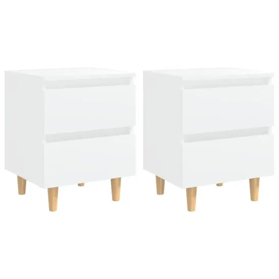 BOXED SELA 2 DRAWER BEDSIDE TABLE 