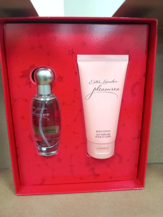 BOXED ESTEE LAUDER PLEASURES EAU DE PARFUM GIFT SET