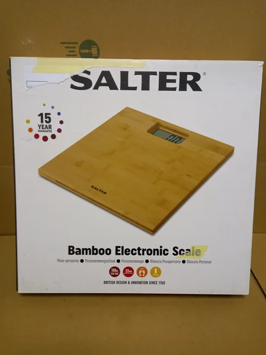 BOXED SALTER BAMBOO PERSONAL SCALE 