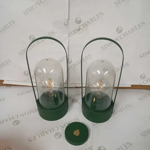 BUNDLEBERRY BY AMANDA HOLDEN SET OF 2 INDOOR OUTDOOR LANTERNS