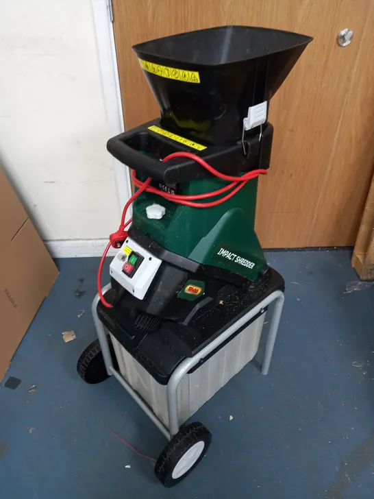 UNBOXED WEBB 2500W ELECTRIC IMPACT SHREDDER - WEISWB / COLLECTION ONLY