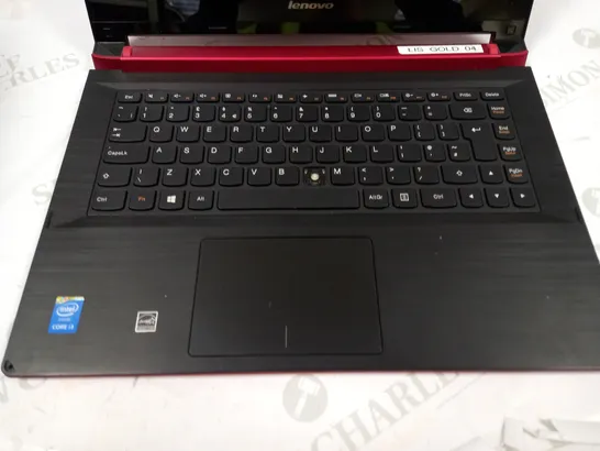 LENOVO FLEX 2-14 LAPTOP IN RED 