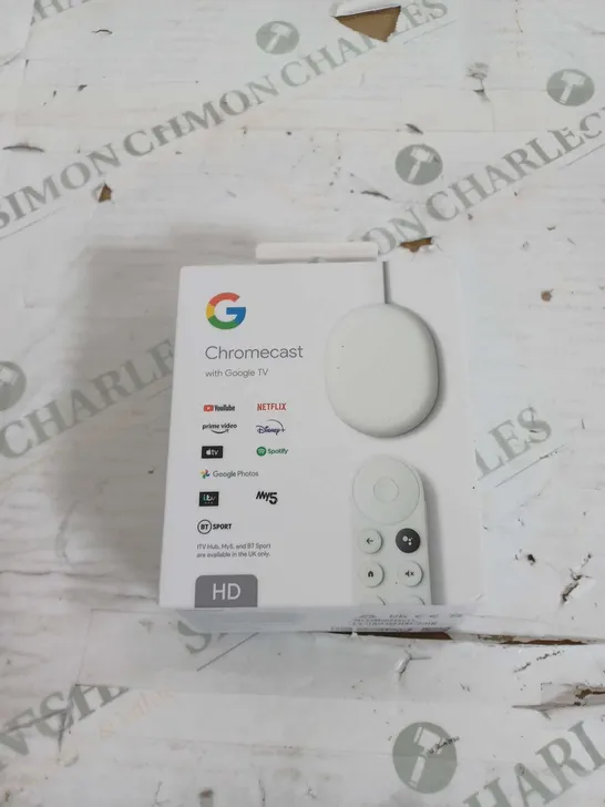 BOXED GOOGLE CHROMECAST