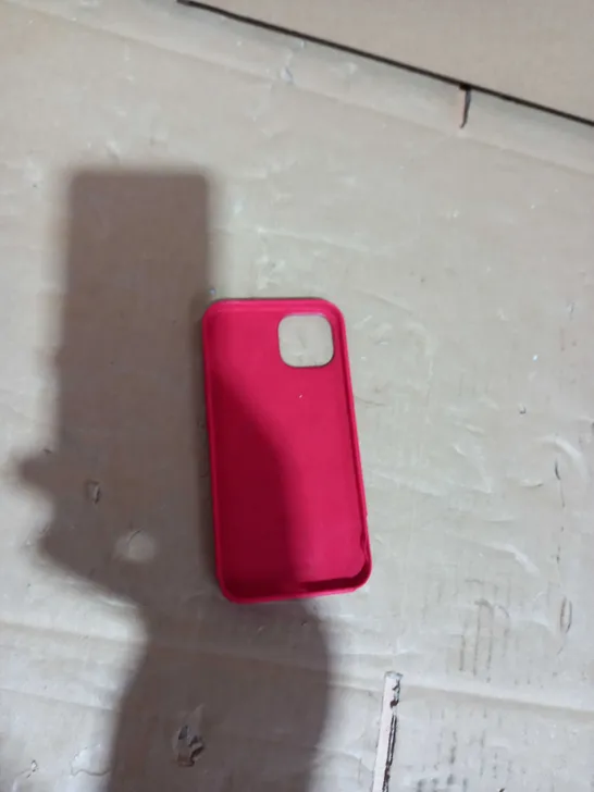 RED I PHONE 12 CASE WITH MAGSAFE TECH 