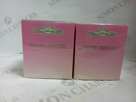 LOT OF 12 DFC WHITE CRYSTAL EDP 100ML