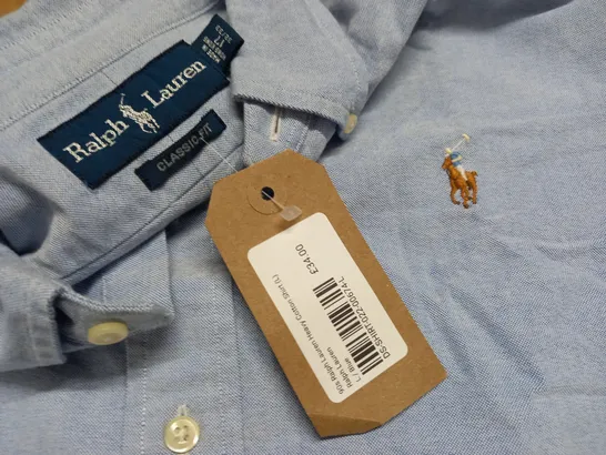 RALPH LAUREN 90'S HEAVY COTTON SHIRT - L