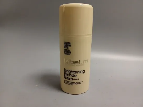 72 LABEL.M PROFESSIONAL HAIRCARE BRIGHTENING BLONDE BALM (72 x 100ml)