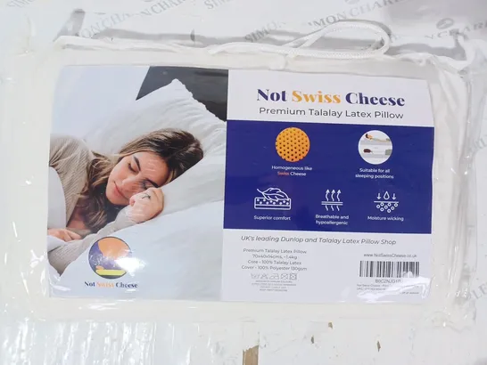 BOXED NOT SWISS CHEESE PREMIUM TALALAY LATEX PILLOW