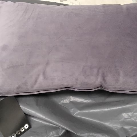 BAGGED ELKINS PURPLE RECTANGULAR CUSHION WITH FILLING 