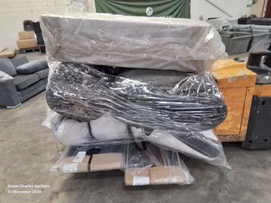 PALLET CONTAINING VARIOUS MATTRESSES IN DIFFERENT SIZES AND QUALITY