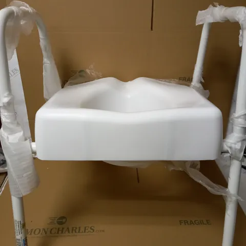 NRS HEALTHCARE M66625 MOWBRAY TOILET SEAT AND FRAME LITE