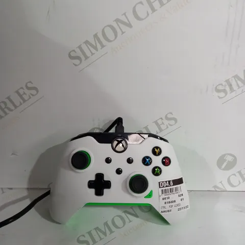 PDP NEON WHITE XBOX WIRED CONTROLLER