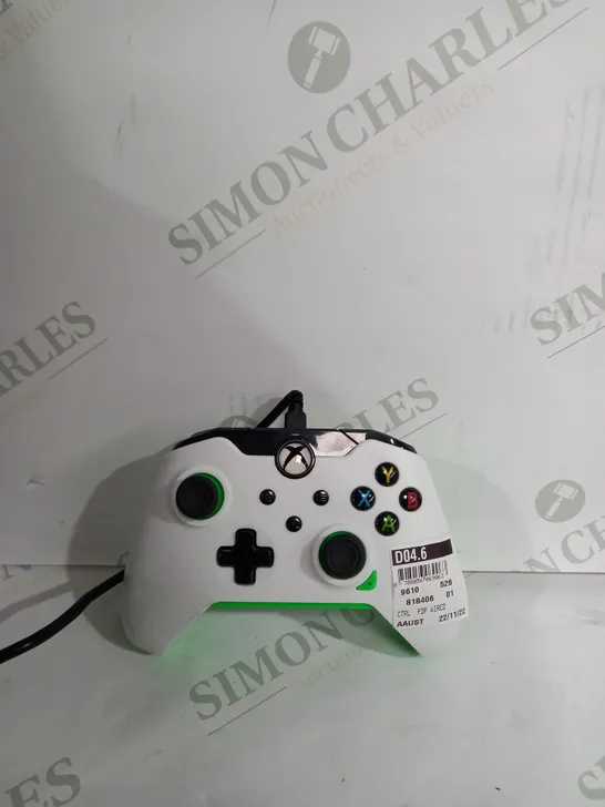 PDP NEON WHITE XBOX WIRED CONTROLLER