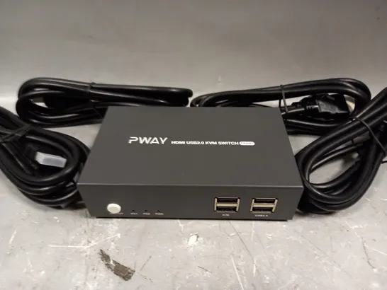 BOXED PWAY HDMI USB2.0 KVM 2-PORT SWITCH