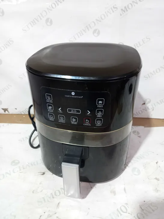 COOK'S ESSENTIALS 4.0L AIR FRYER - BLACK