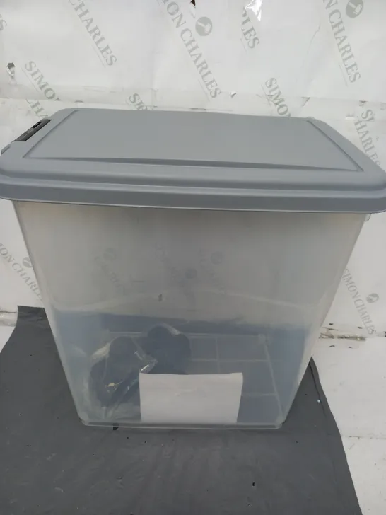 CLEAR WHEEL BIN