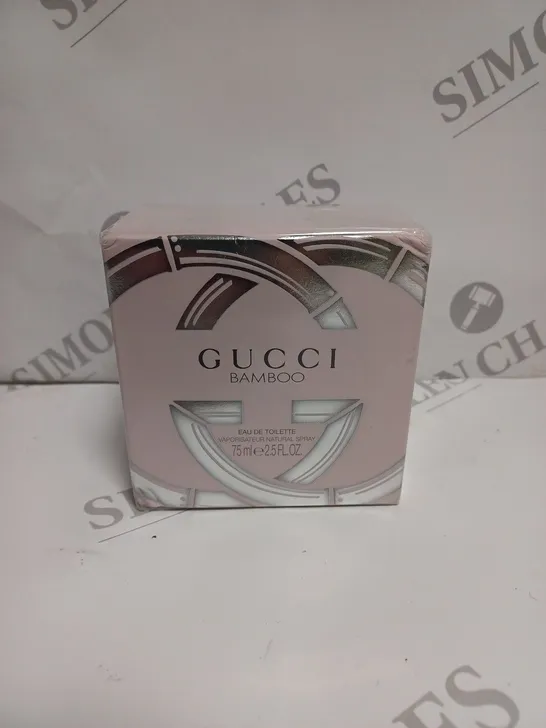 GUCCI BAMBOO EAU DE TOILETTE SPRAY 75ML 