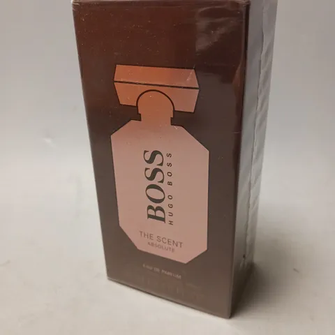 BOXED AND SEALED BOSS HUGO BOSS THE SCENT ABSOLUTE EAU DE PARFUM 50ML