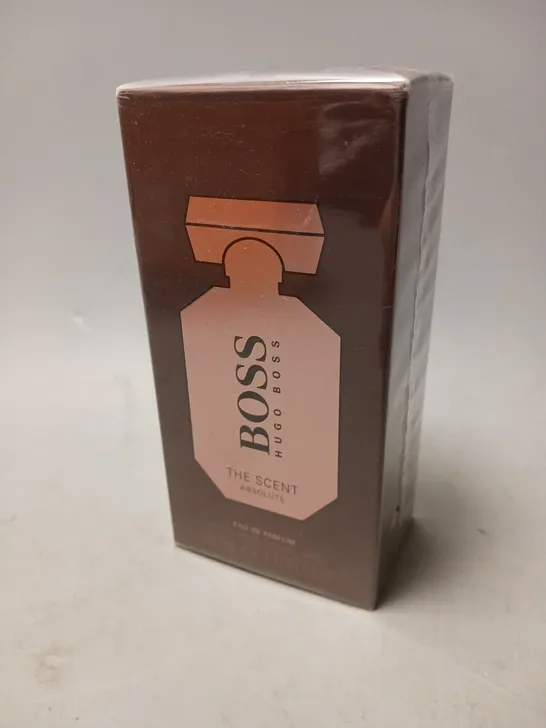 BOXED AND SEALED BOSS HUGO BOSS THE SCENT ABSOLUTE EAU DE PARFUM 50ML