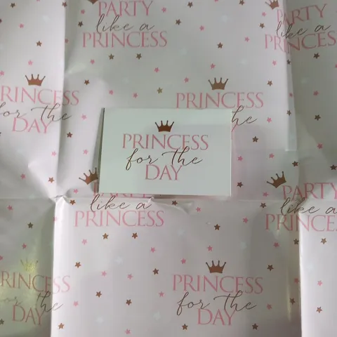 LARGE PALLET OF PRINCESS PARTY WRAP 