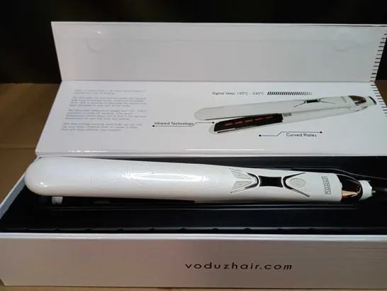 BOXED VODUZ WHITE HAIR STRAIGHTNERS 