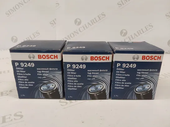 THREE BRAND NEW BOSCH OIL FILTERS 