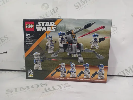 LEGO STAR WARS 75345 501ST CLONE TROOPERS BATTLE PACK