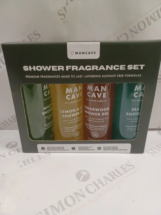 BOXED MANCAVE SHOWER FRAGRANCE SET 