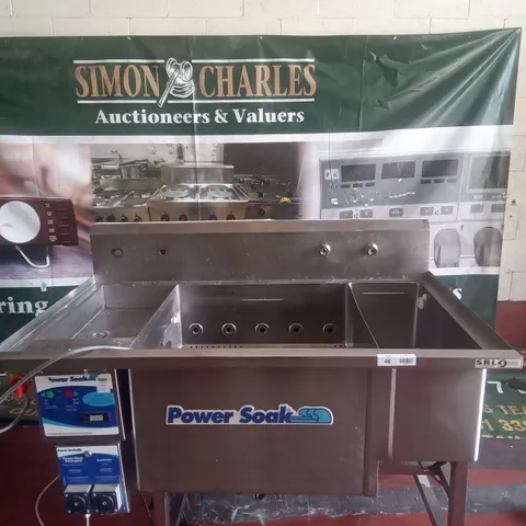 COMMERCIAL POWER SOAK WASH STATION 