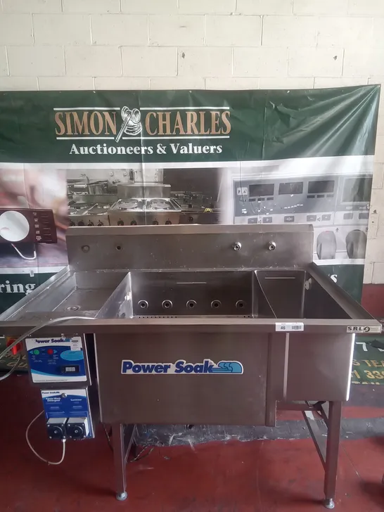 COMMERCIAL POWER SOAK WASH STATION 