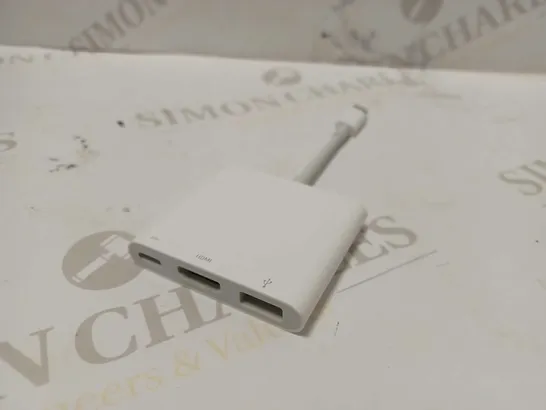 APPLE CONECTOR - USB-C TO DIGITAL AV MULTIPORT ADAPTOR